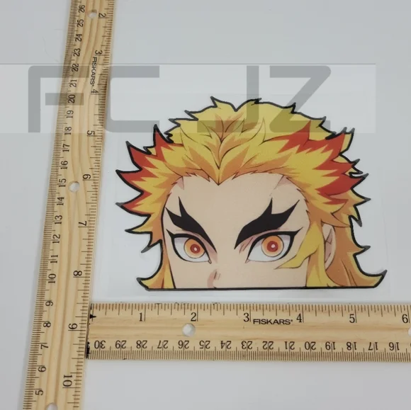 Lot of 6 - Demon Kimetsu No Yaiba SlayerAnime Vinyl Decals - NEW - Picture 2 of 11
